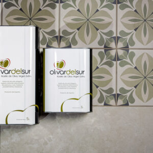 botellas olivar del sur