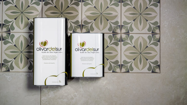 botellas olivar del sur