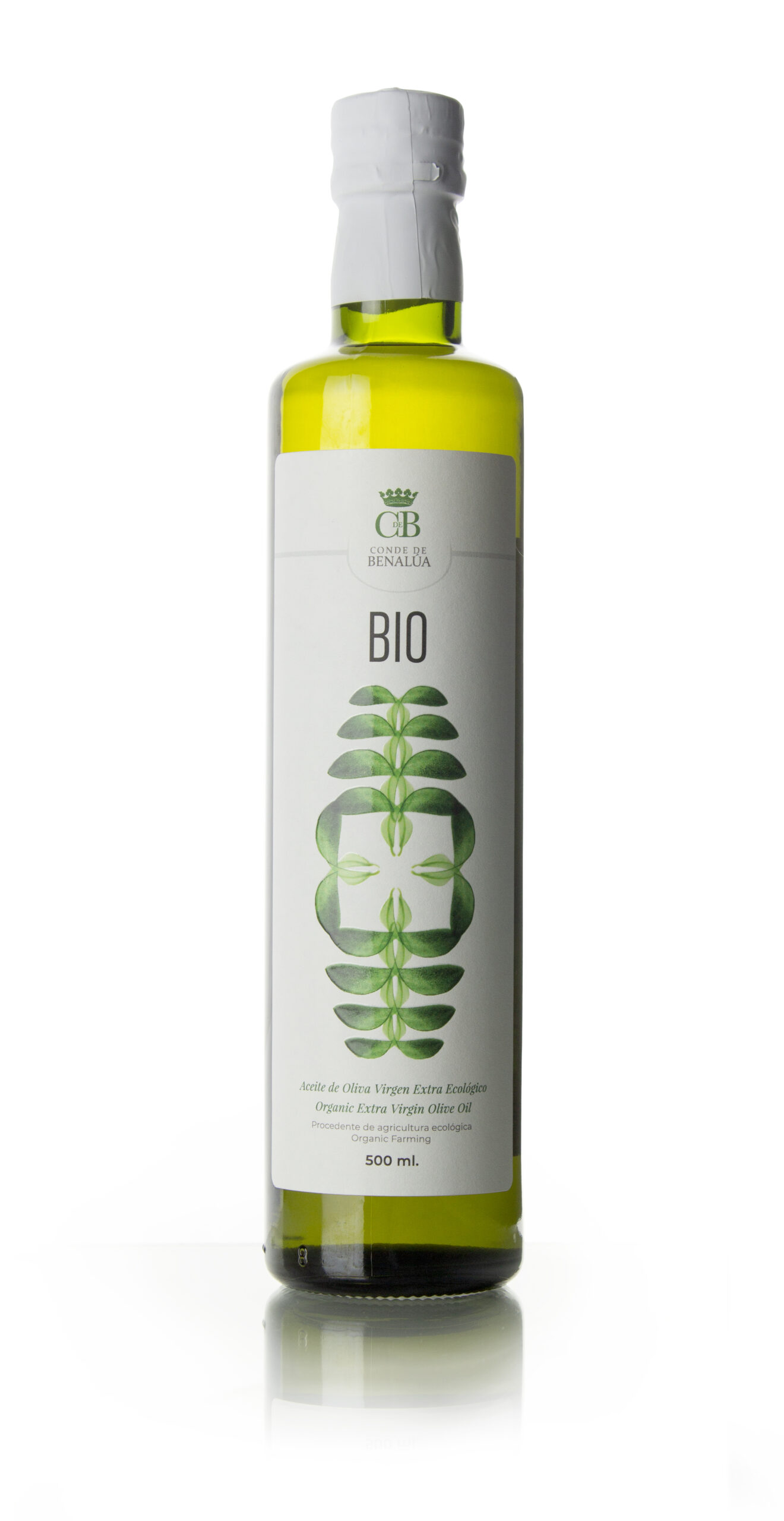 Conde de Benalúa BIO Ecológico AOVE botella vidrio 500ml 1ud - Imagen 2